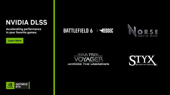 DLSS 4 s Multi Frame Generation ve Styx: Blades of Greed, Star Trek: Voyager